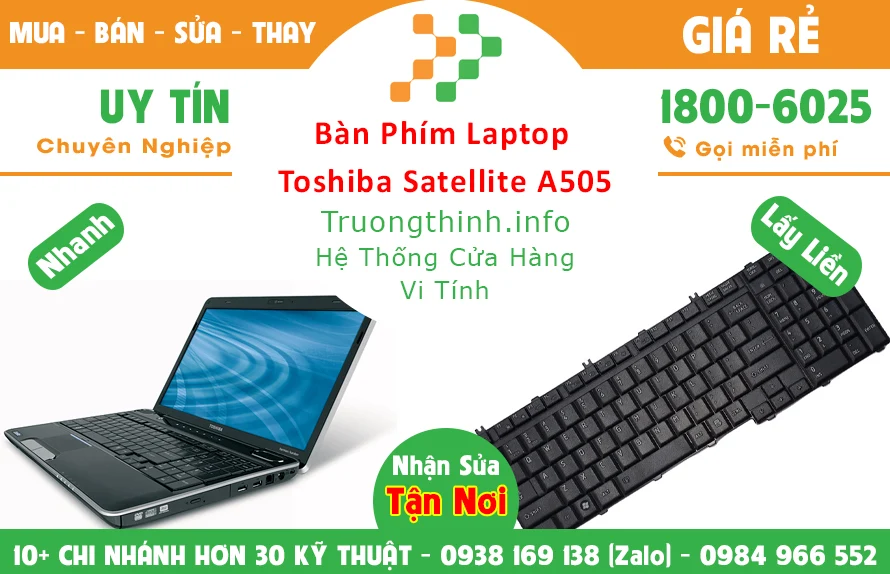 Tại sao nên sử dụng bán bàn phím laptop toshiba Trường Thịnh Group