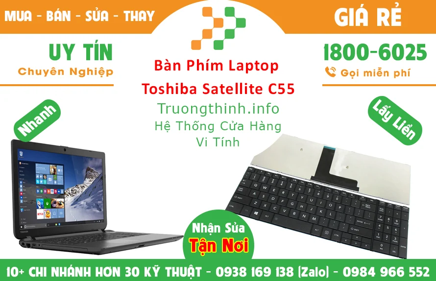 Tại sao nên sử dụng bán bàn phím laptop toshiba Trường Thịnh Group