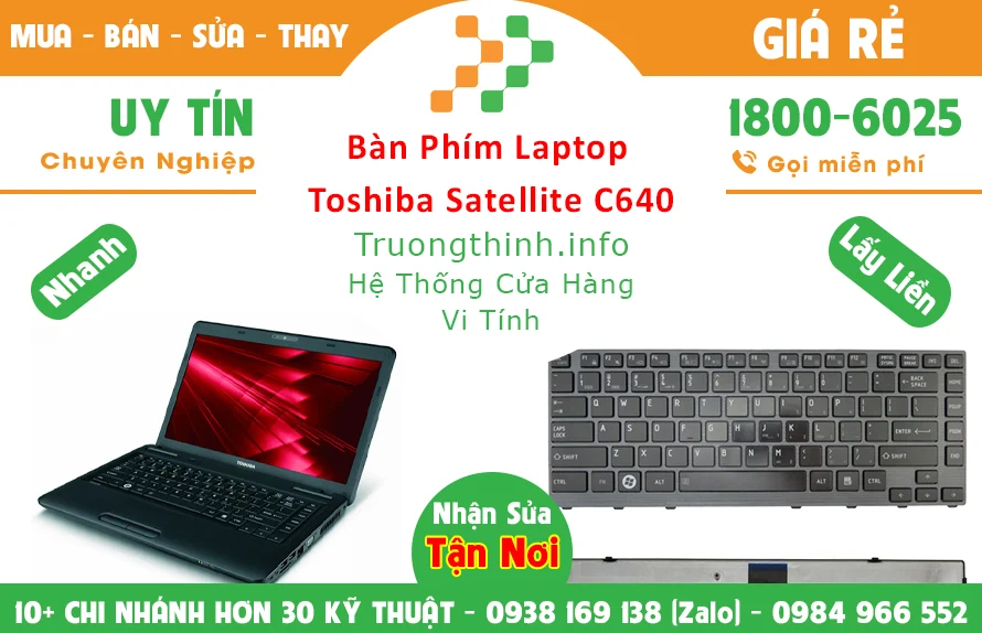 Tại sao nên sử dụng bán bàn phím laptop toshiba Trường Thịnh Group