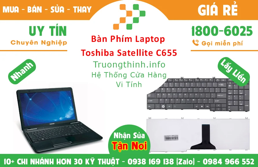 Tại sao nên sử dụng bán bàn phím laptop toshiba Trường Thịnh Group