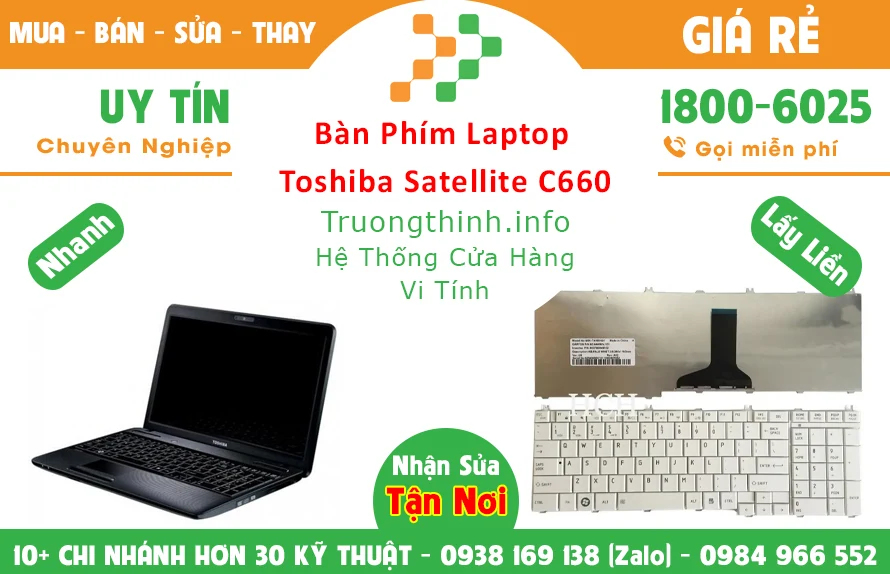 Tại sao nên sử dụng bán bàn phím laptop toshiba Trường Thịnh Group