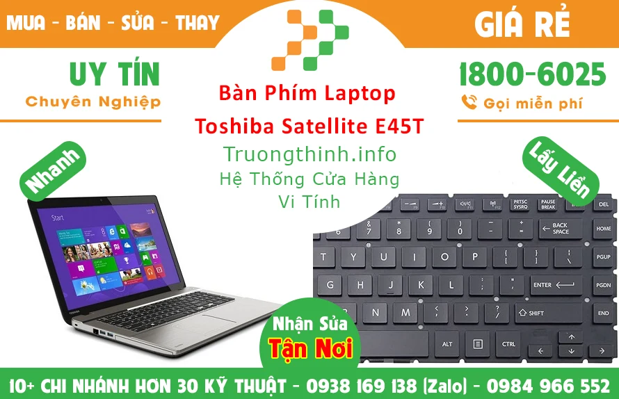 Tại sao nên sử dụng bán bàn phím laptop toshiba Trường Thịnh Group