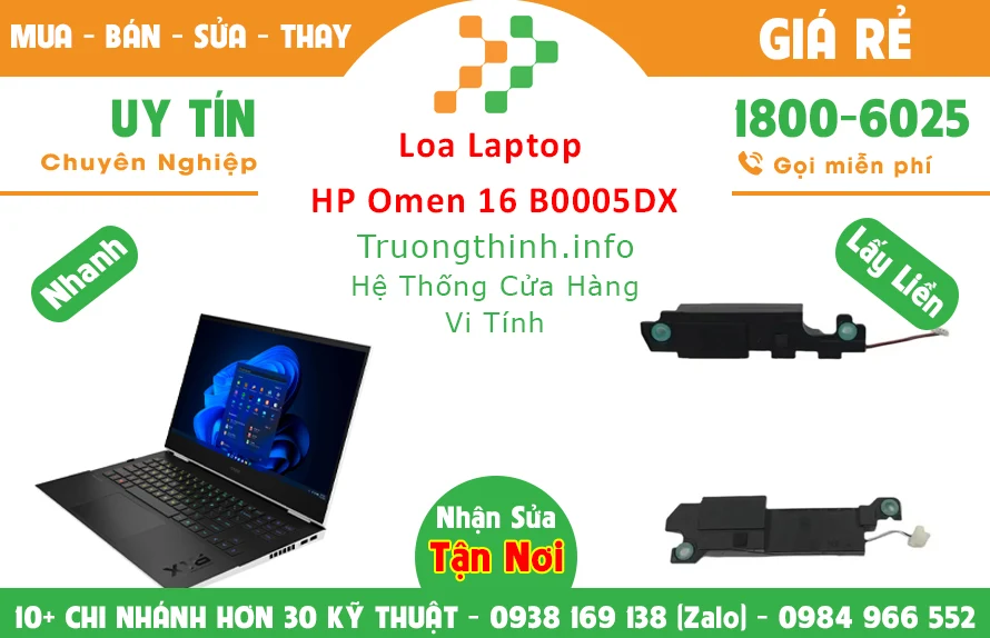 Bán Loa Laptop HP Omen 16 B0005DX