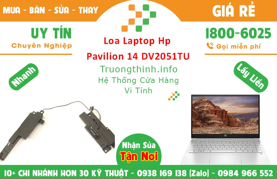 Bán Loa Laptop HP Pavilion 14-DV2051TU