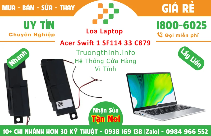 Bán Loa Laptop Acer Swift 1 SF114 33 C879