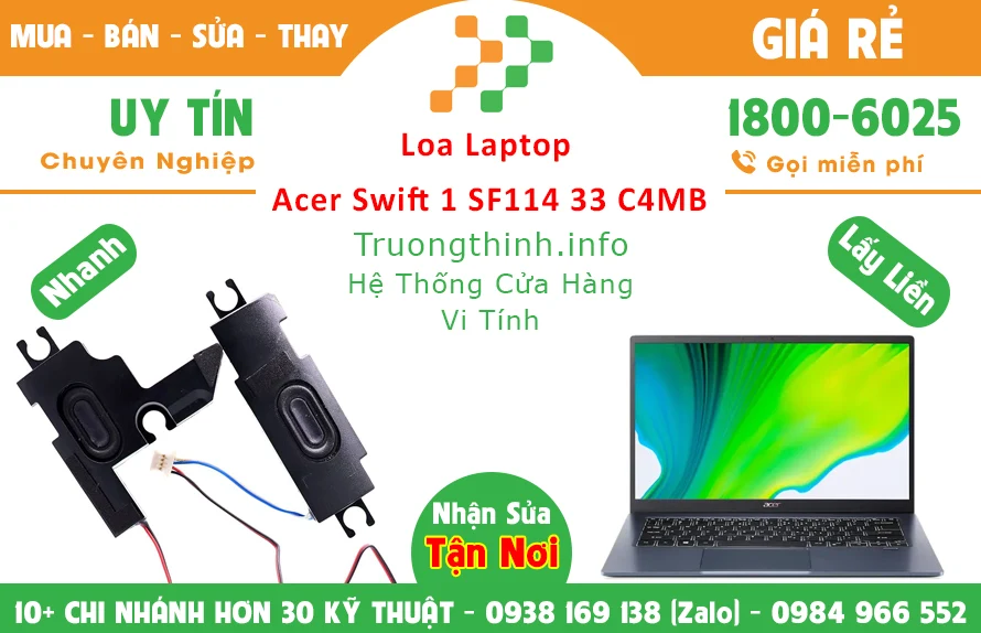 Bán Loa Laptop Acer Swift 1 SF114 34 C4MB