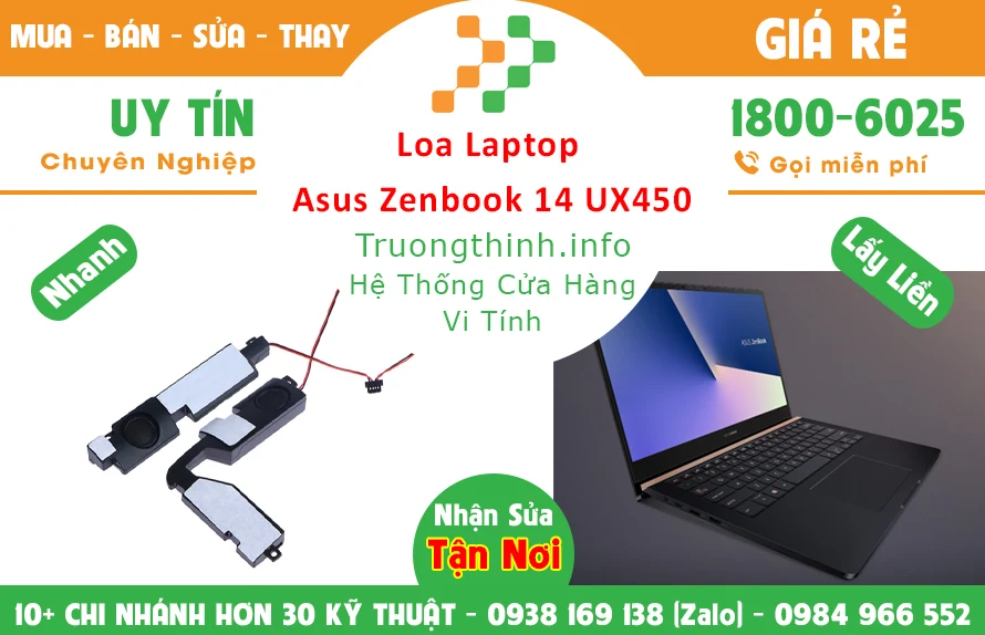 Loa Laptop Asus Zenbook 14 UX450 Chính Hãng