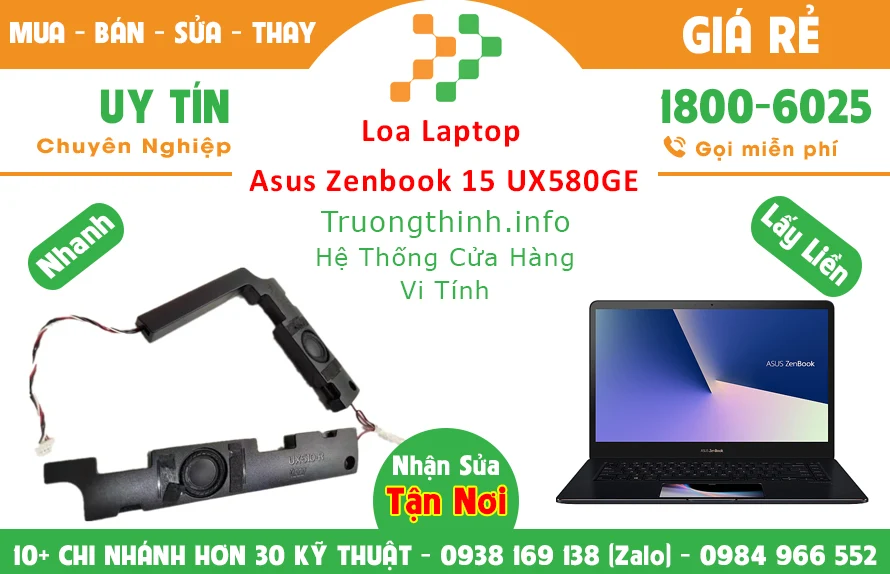 Loa Laptop Asus Zenbook 15 UX580GE Chính Hãng