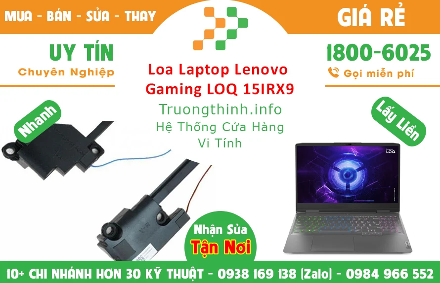 Bán Loa Laptop Lenovo LOQ 15IRX9