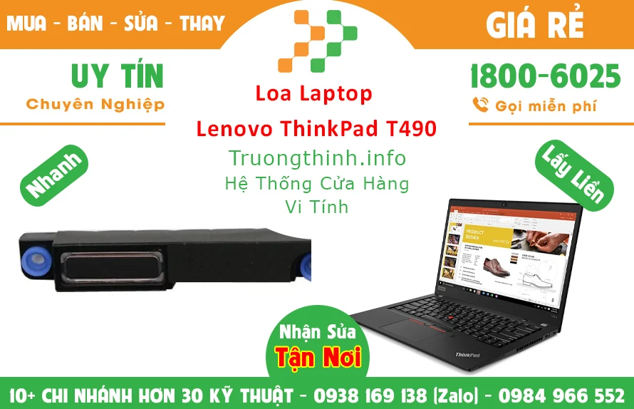 Thay Loa Laptop Lenovo ThinkPad T490