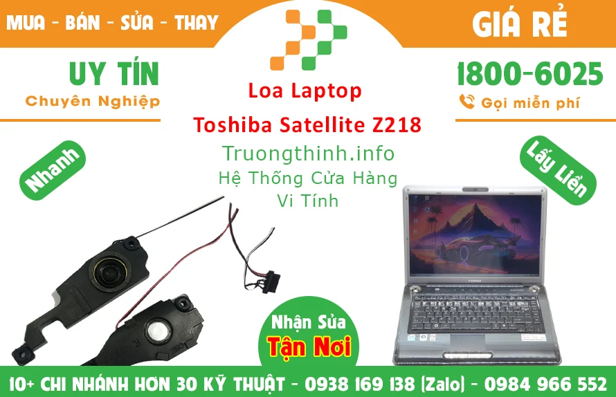 Loa Laptop Toshiba Satellite Z218 Chính Hãng