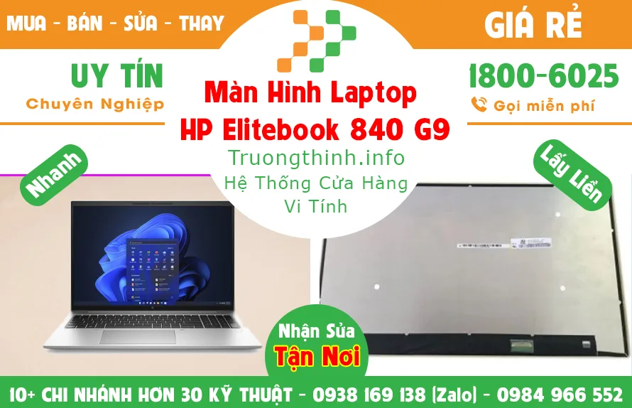 Màn Hình Laptop Hp Elitebook 840 G9 Giá Rẻ | Vi Tính Trường Thịnh