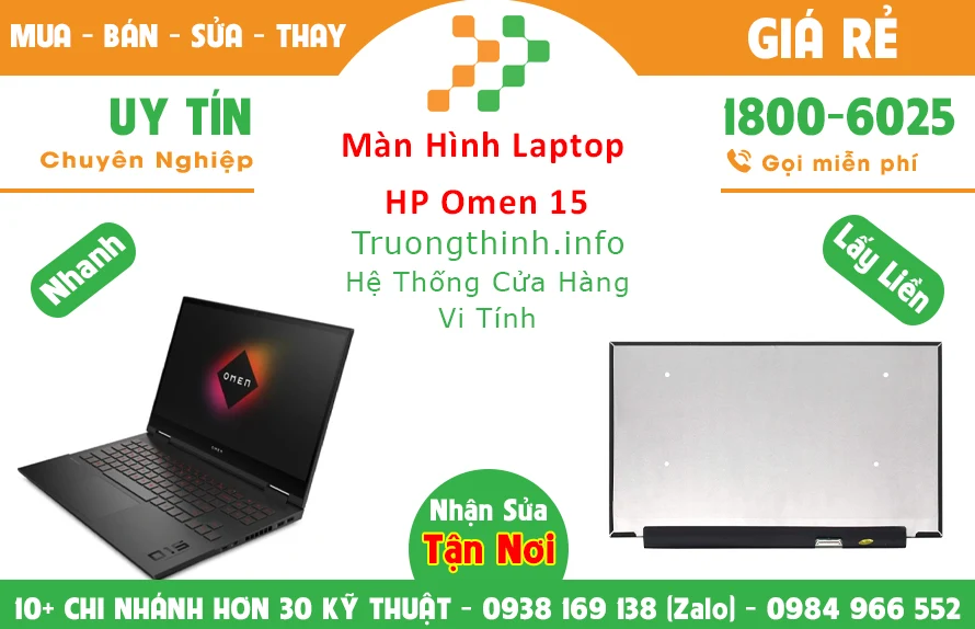 Màn Hình Laptop HP Omen 15 Chính Hãng Giá Rẻ