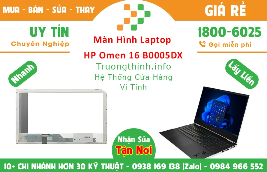 Màn Hình Laptop HP Omen 16 B0005DX Chính Hãng Giá Rẻ