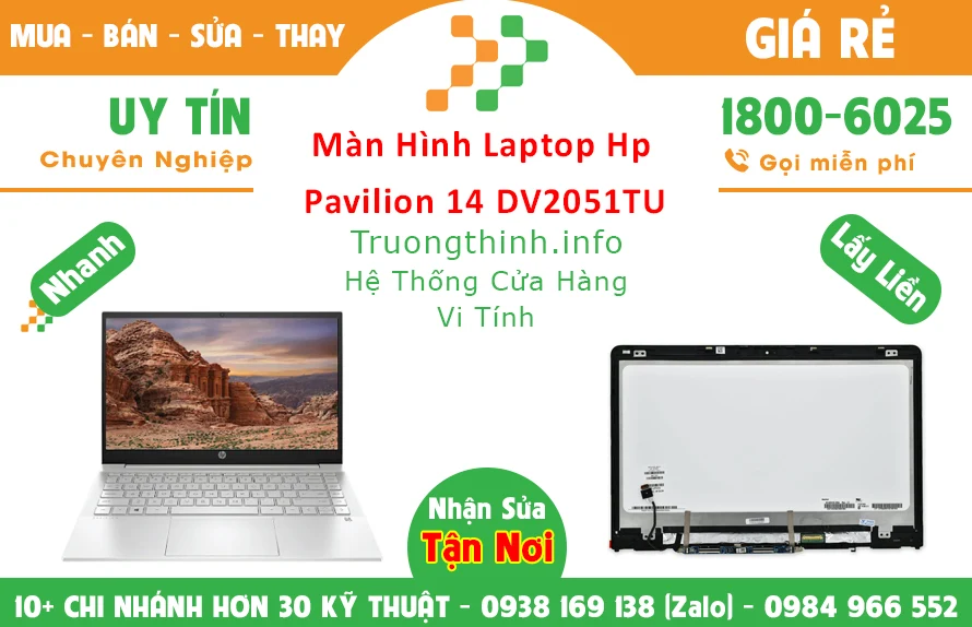 Màn Hình Laptop HP Pavilion 14-DV2051TU Chính Hãng Giá Rẻ