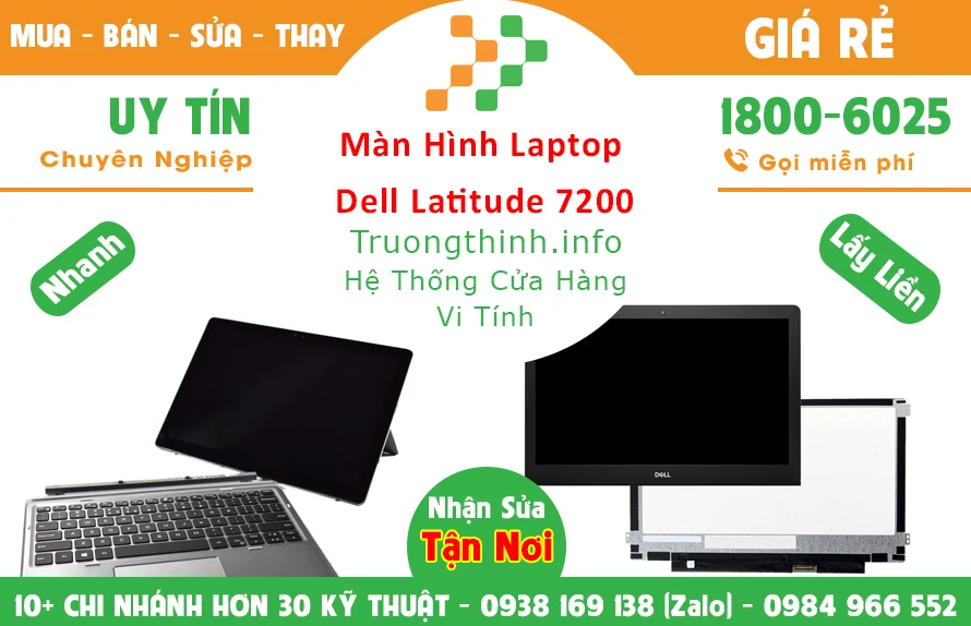 Màn Hình Laptop Dell Latitude 7200 Chính Hãng Giá Rẻ