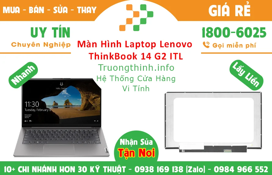 Màn Hình Laptop Lenovo ThinkBook 14 G2 ITL Chính Hãng Giá Rẻ