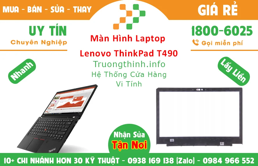 Màn Hình Laptop Lenovo ThinkPad T490 Chính Hãng Giá Rẻ