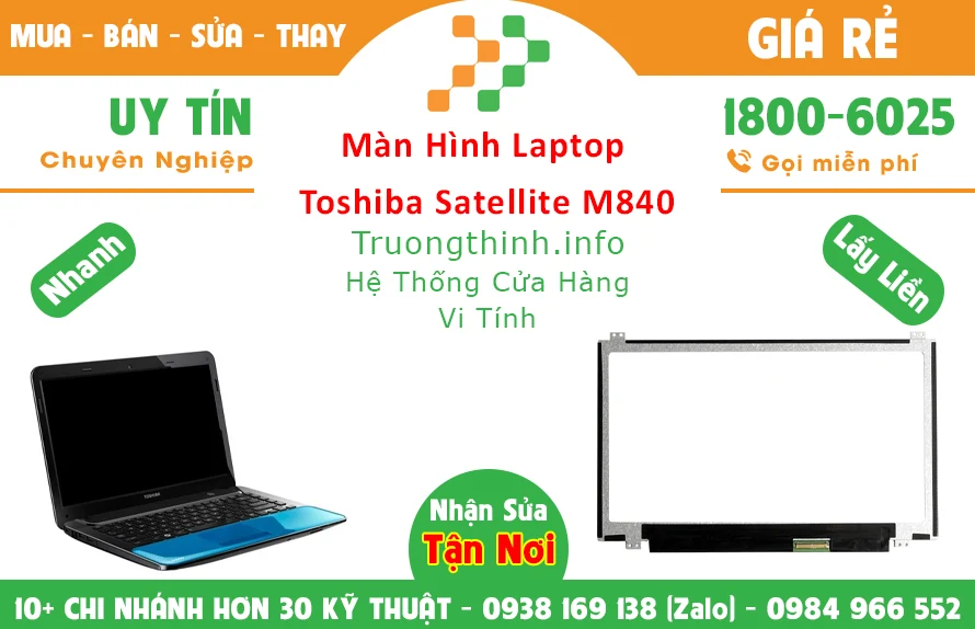 Màn Hình Laptop Toshiba Satellite M840 Chính Hãng