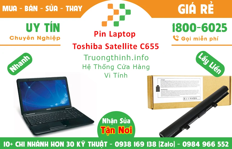 Pin Laptop Toshiba Zenbook 14 ux450 Chính Hãng