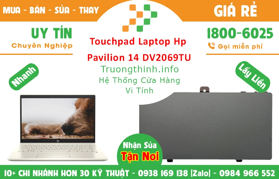 Thay Touchpad Laptop HP Pavilion 14-DV2069TU Chính Hãng Giá Rẻ