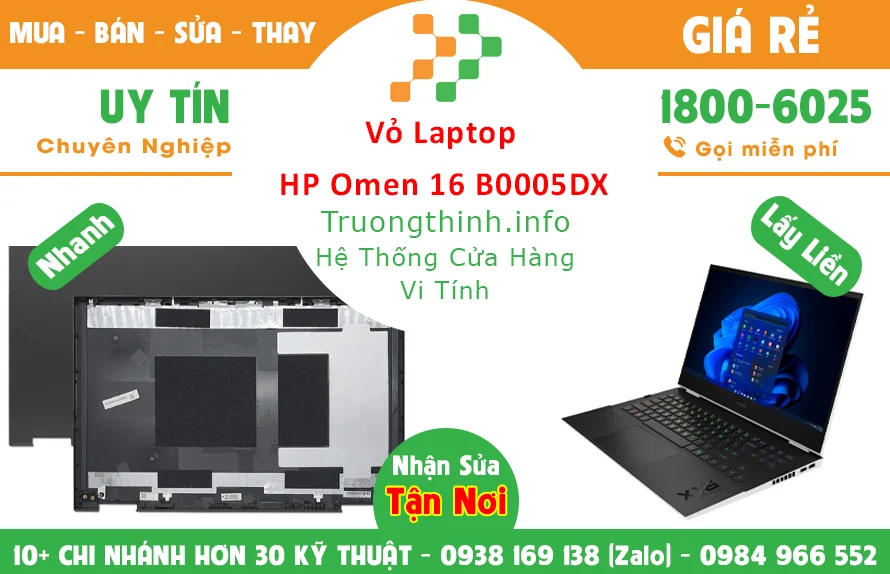 Vỏ Laptop HP Omen 16 B0005DX