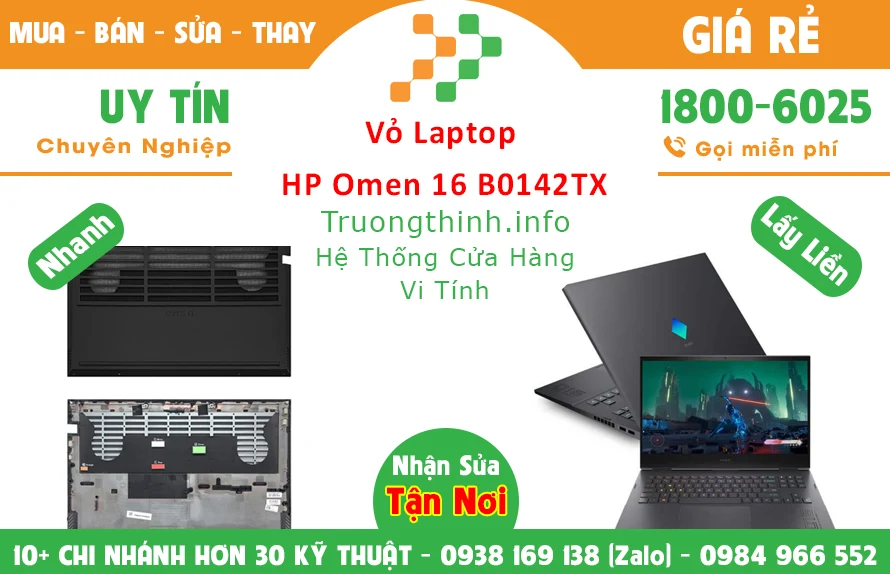 Vỏ Laptop HP Omen 16 B0142TX