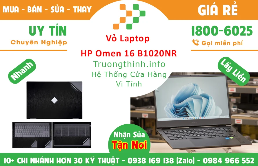 Vỏ Laptop HP Omen 16 B1020NR