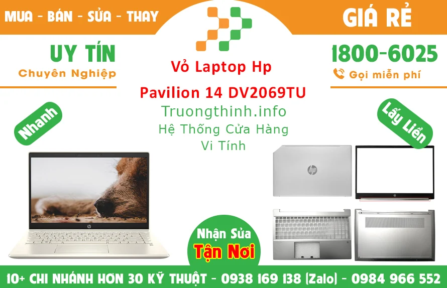 Vỏ Laptop HP Pavilion 14-DV2069TU