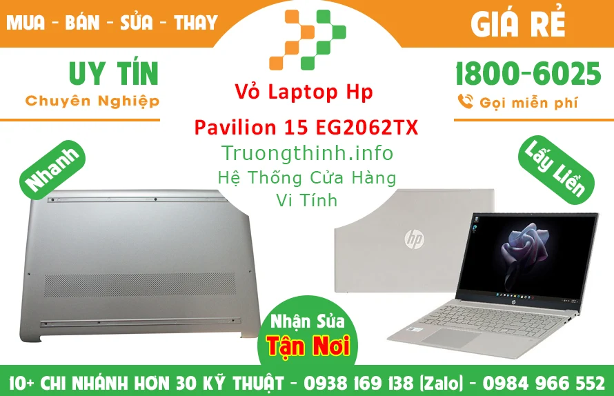 Vỏ Laptop HP Pavilion 15 EG2062TX