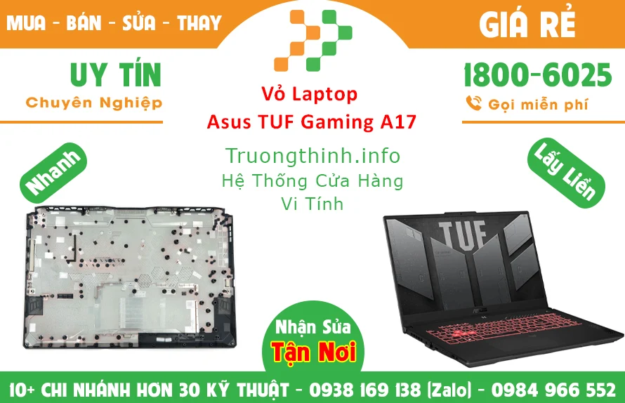 Vỏ Laptop Asus Tuf Gaming A17 Chính Hãng