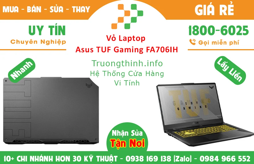 Vỏ Laptop Asus Tuf Gaming FA706IH Chính Hãng