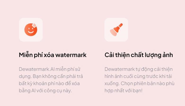 Dewatermark giúp bạn xóa watermark trực tuyến miễn phí