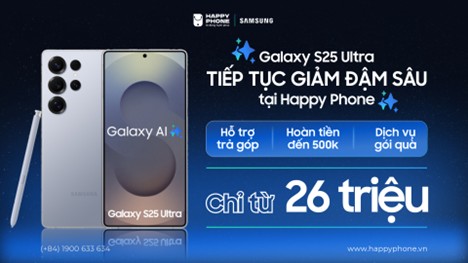 Samsung Galaxy S25 Ultra – Giá từ 26 đến 37 triệu