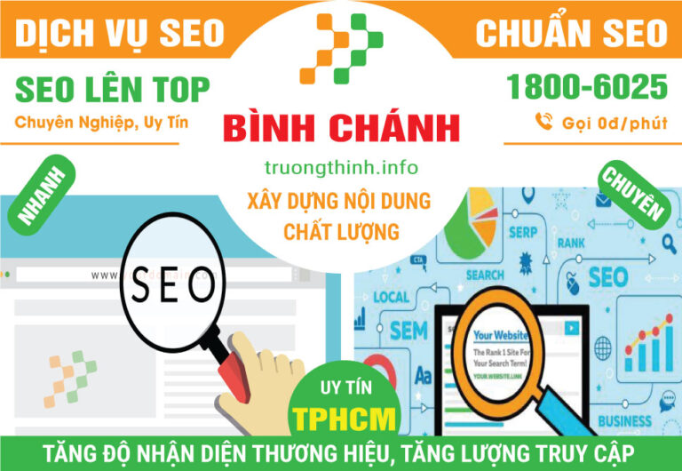 Dịch Vụ SEO Huyện Bình Chánh Chuyên Nghiệp