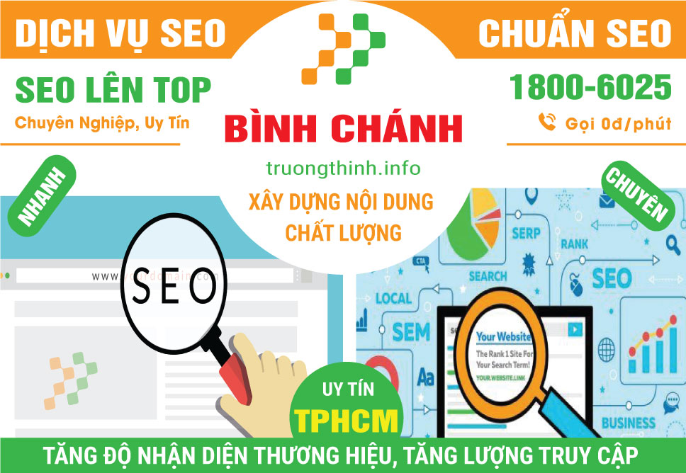 Dịch Vụ SEO Huyện Bình Chánh Chuyên Nghiệp