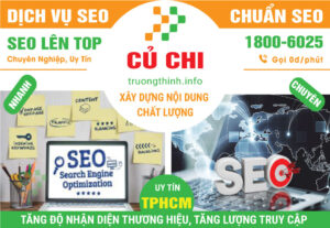 Dịch Vụ SEO Huyện Củ Chi – Ra Đơn Nhanh