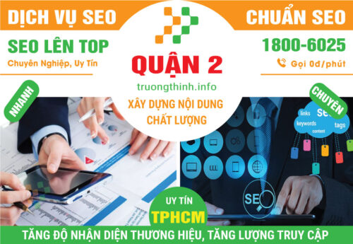 Dịch Vụ SEO Quận 2 – Đẩy Top Bền Vững