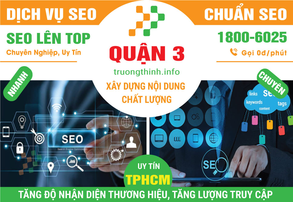 Dịch Vụ SEO Quận 3 – SEO Tổng Thể