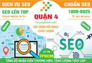 Dịch Vụ SEO Quận 4 – Uy Tín Giá Rẻ