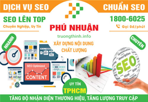 Dịch Vụ SEO Quận Phú Nhuận  – Có Đơn Ngay