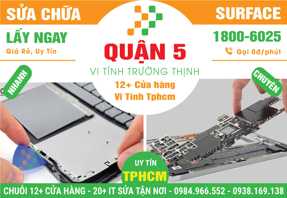 Sửa Surface Quận 5 – Sửa Lấy Ngay