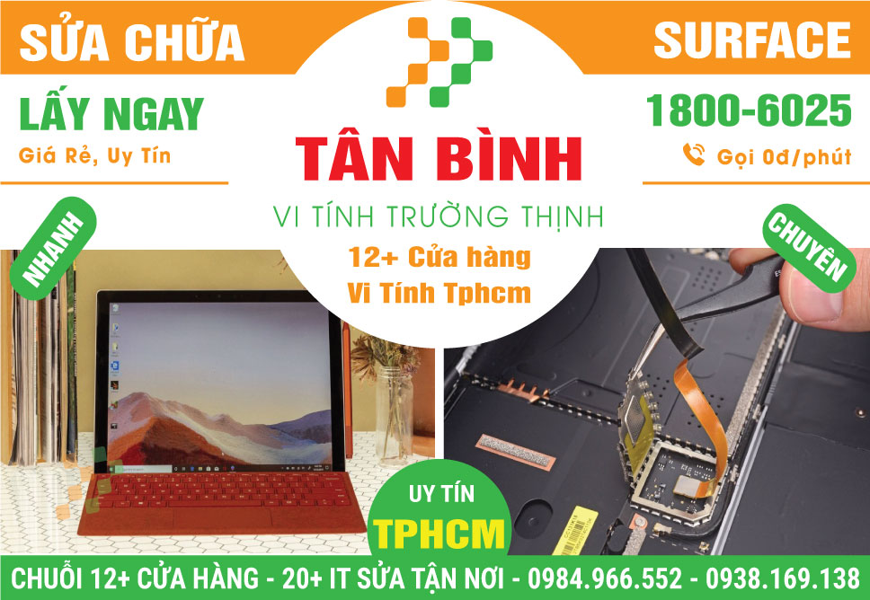 Sửa Surface Quận Tân Bình – Sửa Tận Nơi