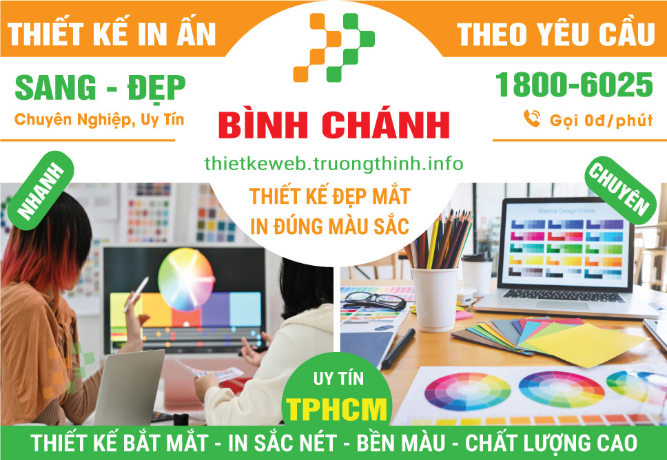 Thiết Kế In Ấn Huyện Bình Chánh - Thiết Kế Đẹp