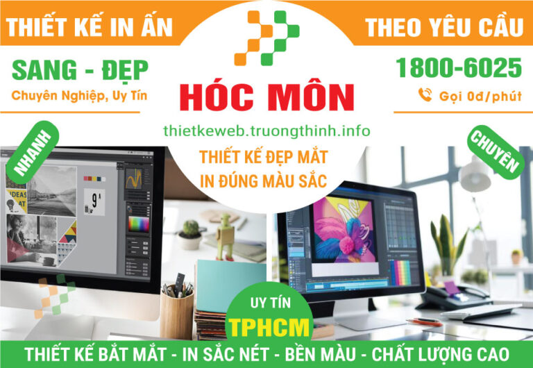 Thiết Kế In Ấn Huyện Hốc Môn, Bản In Đẹp