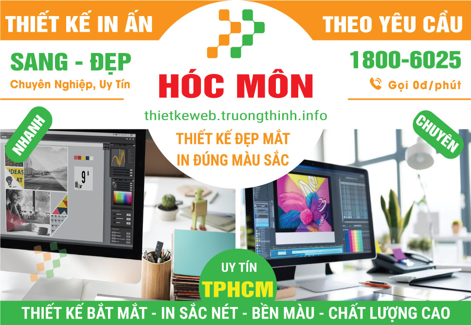 Thiết Kế In Ấn Huyện Hốc Môn, Bản In Đẹp