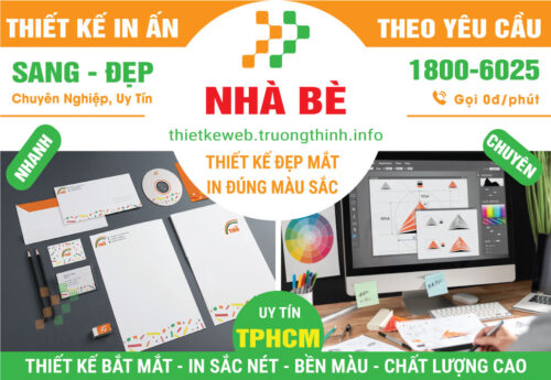 Thiết Kế In Ấn Huyện Nhà Bè - In Đẹp Rõ Nét