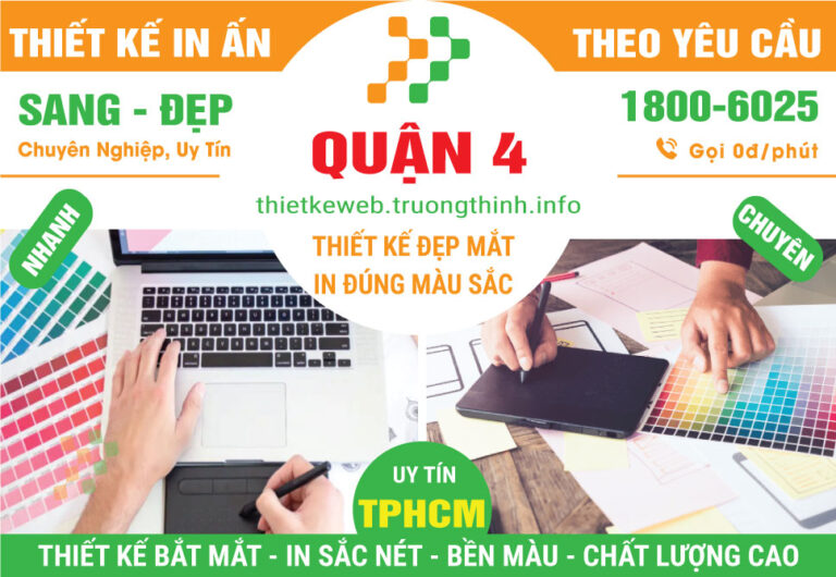 Thiết Kế In Ấn Quận 4