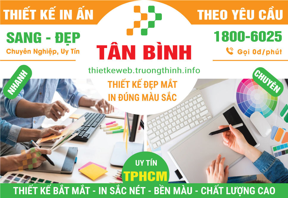 Thiết Kế In Ấn Quận Tân Bình Uy Tín