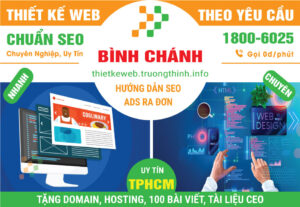 Thiết Kế Website Huyện Bình Chánh